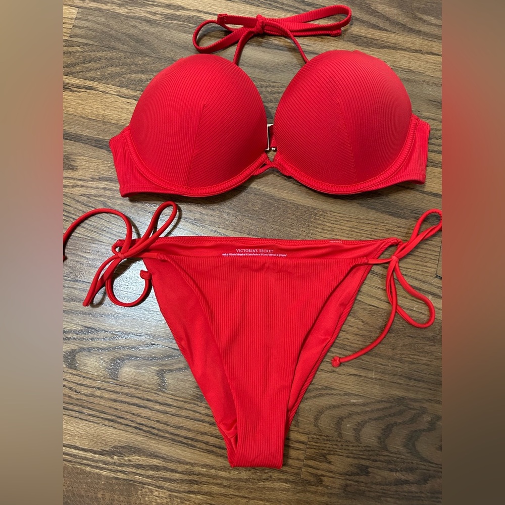 Victoria's Secret Red Bikini Set